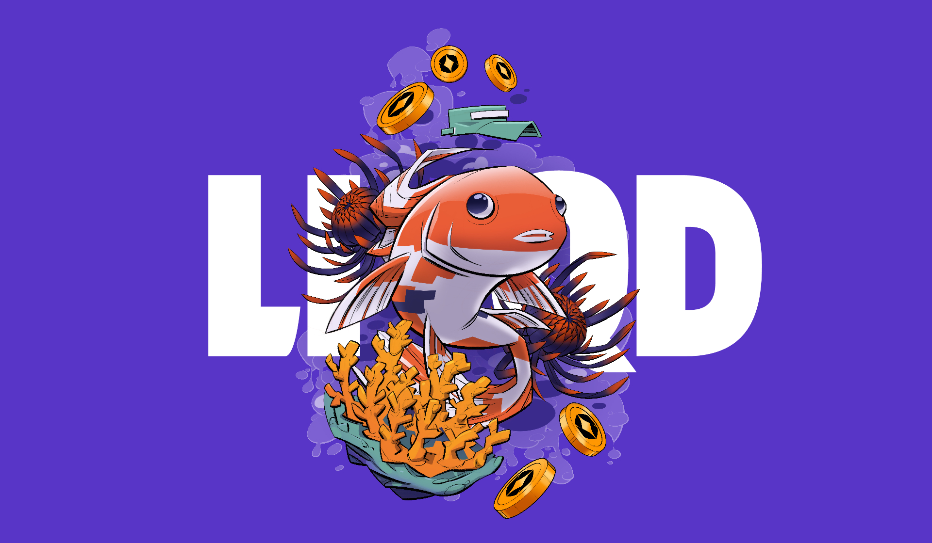 Liqd — Brand identity project cover