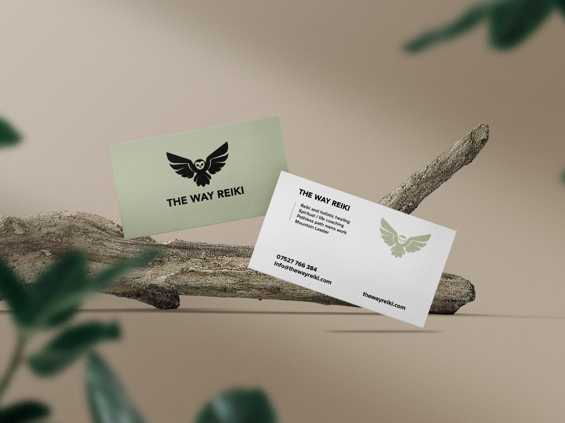 The Way Reiki — Brand Identity project cover
