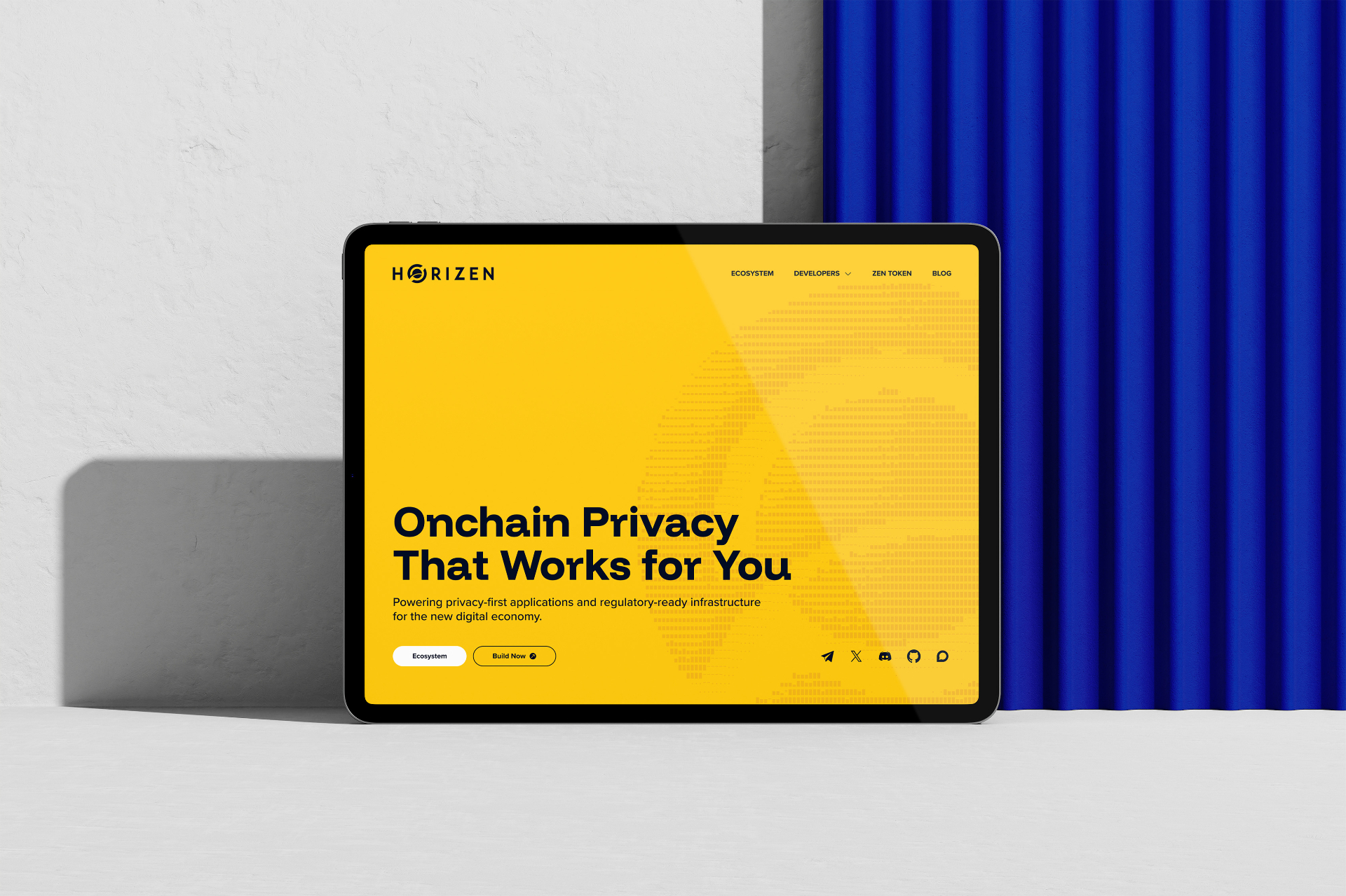 Horizen — Brand System · Campaign project cover